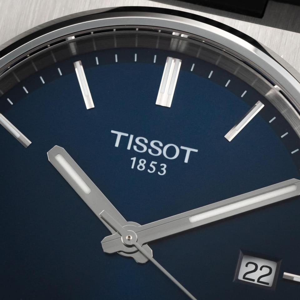 [Official Warranty] Tissot PRX T137.410.17.041.00 Rubber Silicone Blue Dial