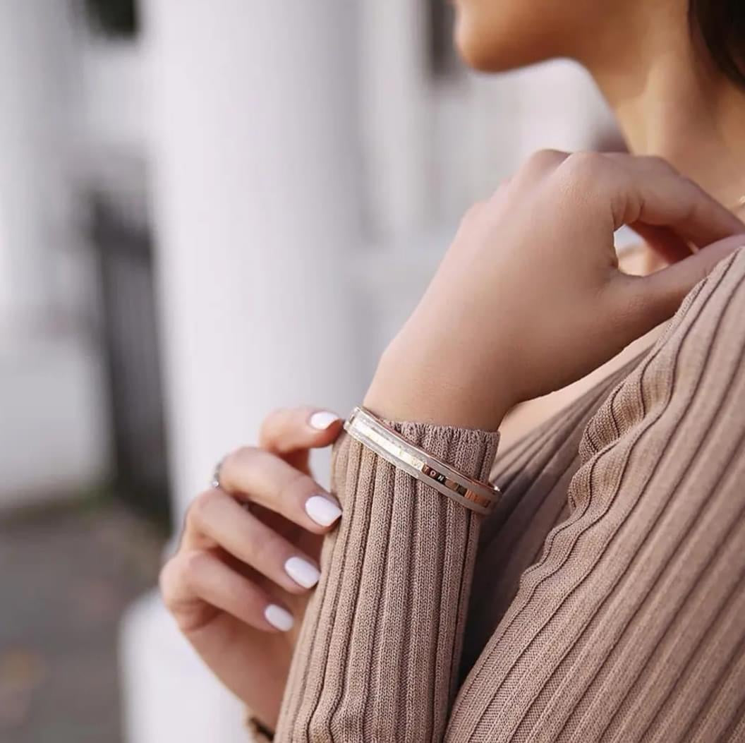 Daniel wellington classic bracelet deals desert sand