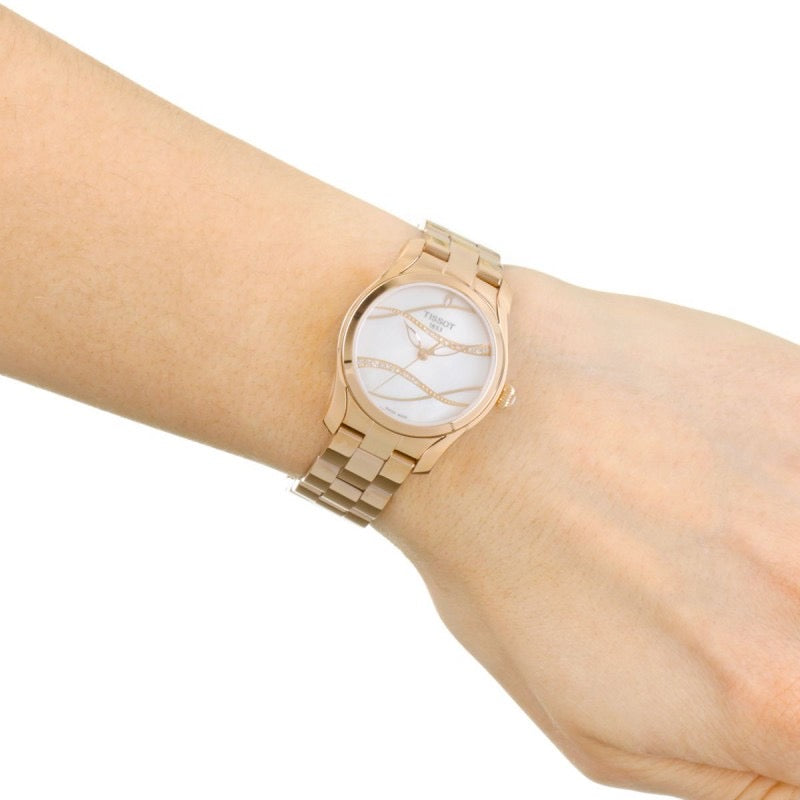 Tissot t wave online rose gold