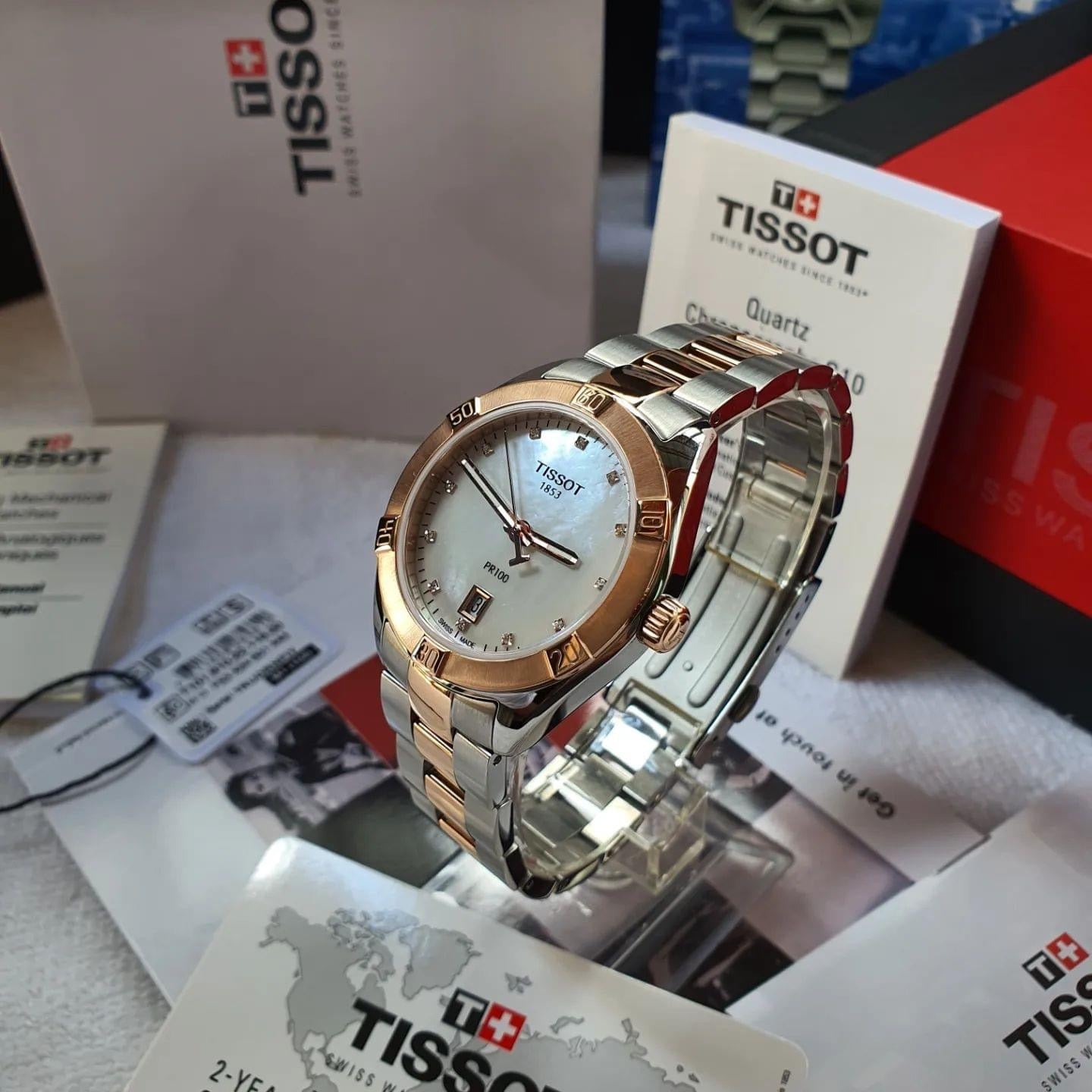 TISSOT PR 100 SPORT CHIC Quartz T101.910.22.116.00 for Women