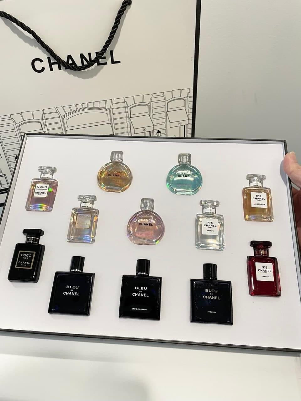 Gift Set of perfume miniatures Chanel Chance Chanel Chance 5 in1   AliExpress