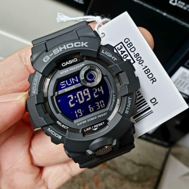Band Brand Casio Digital GBD-800-1B Global G-Shock Heavni Bluetooth Resin – Watch