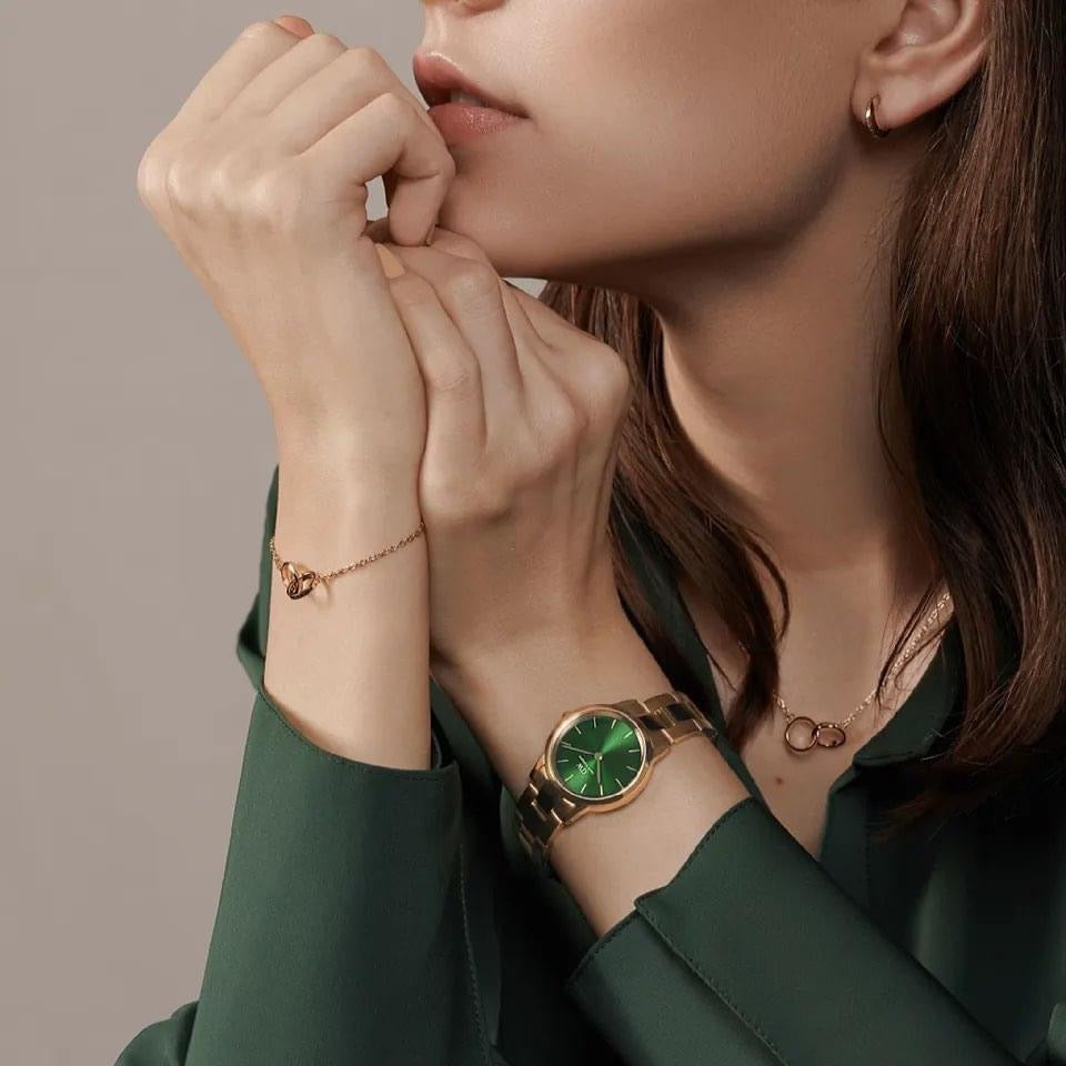 DANIEL WELLINGTON Iconic Link Emerald for Her – Heavni Brand Global