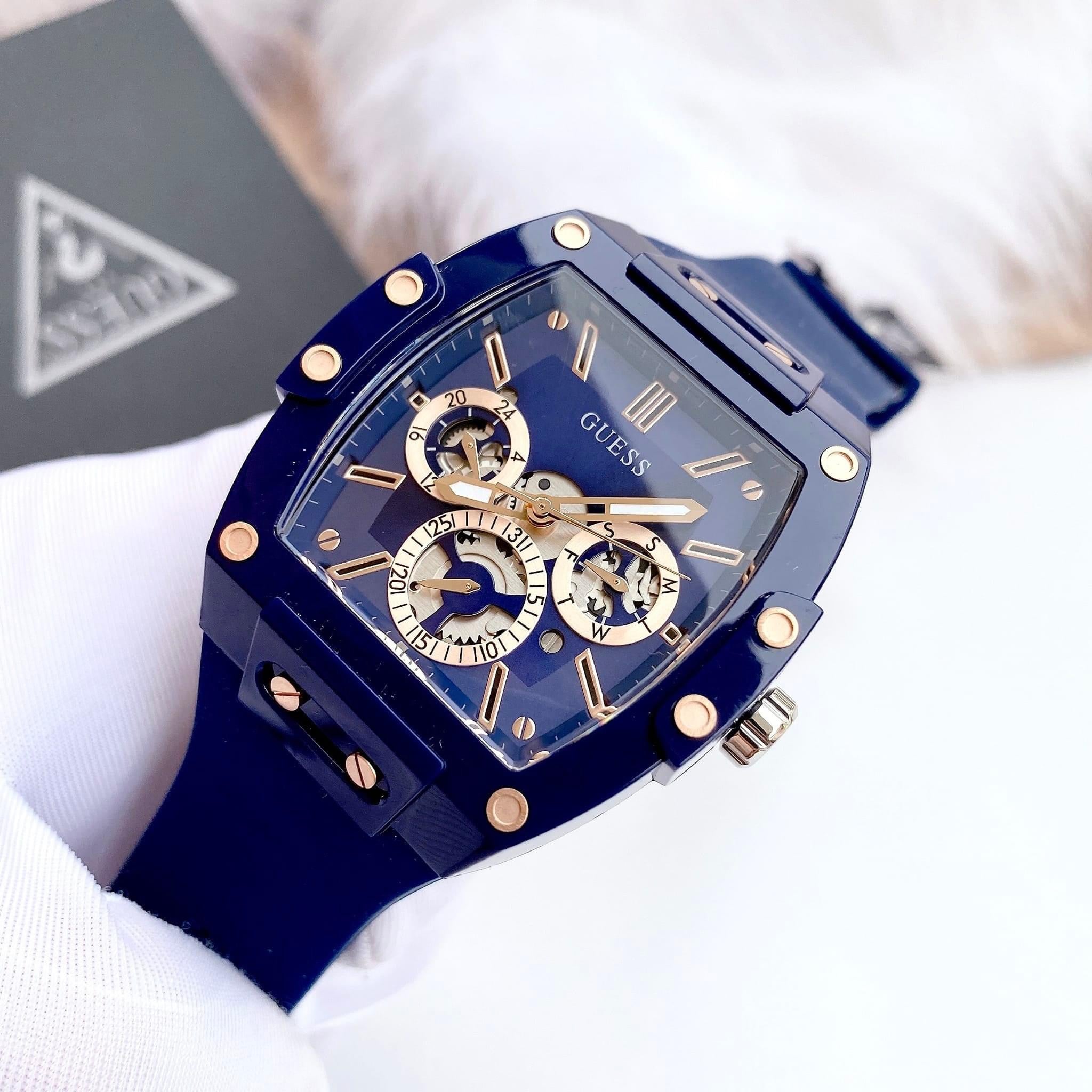 Guess hotsell blue watch