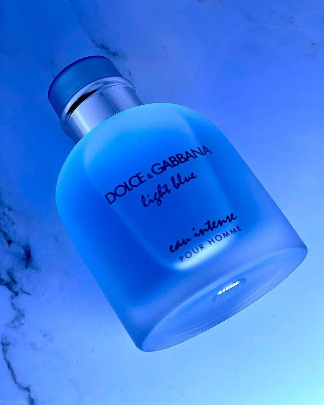 DOLCE GABBANA Light Blue Eau Intense Pour Homme EDP Spray 100ML for Men