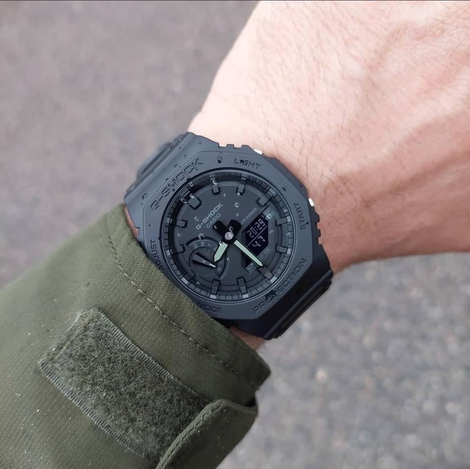 G shock black resin hot sale